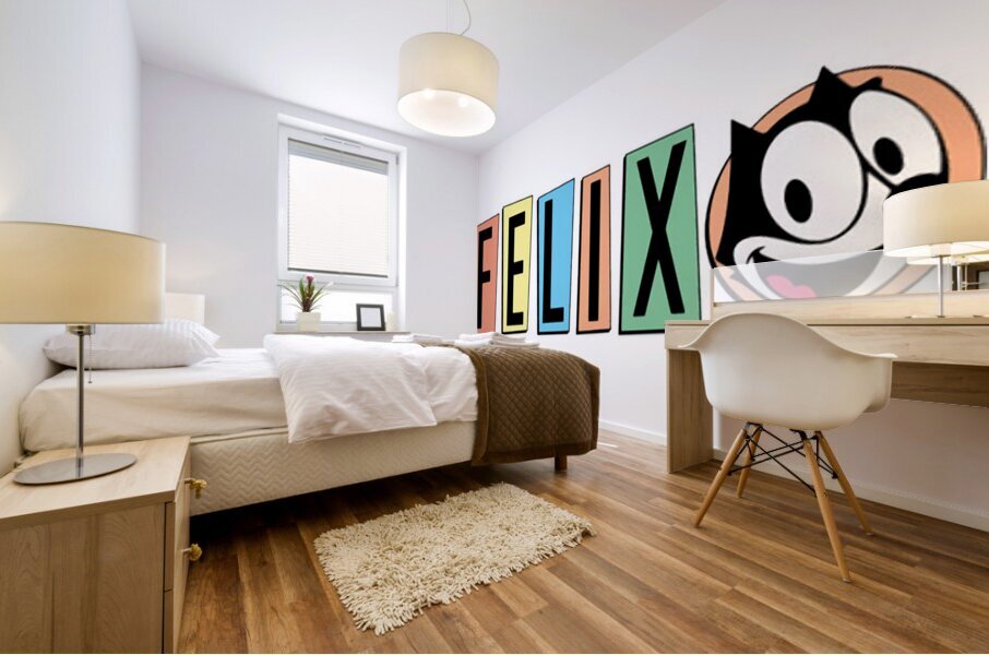 Felix the cat 49 Mural print