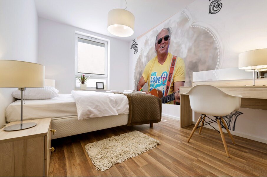 Jimmy Buffett 41 Mural print