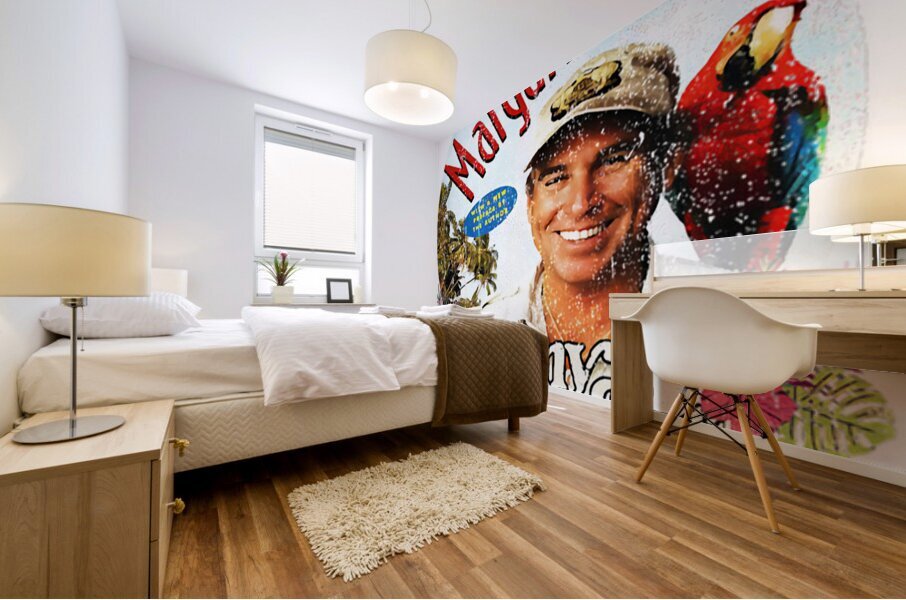 Jimmy Buffett 41 Mural print