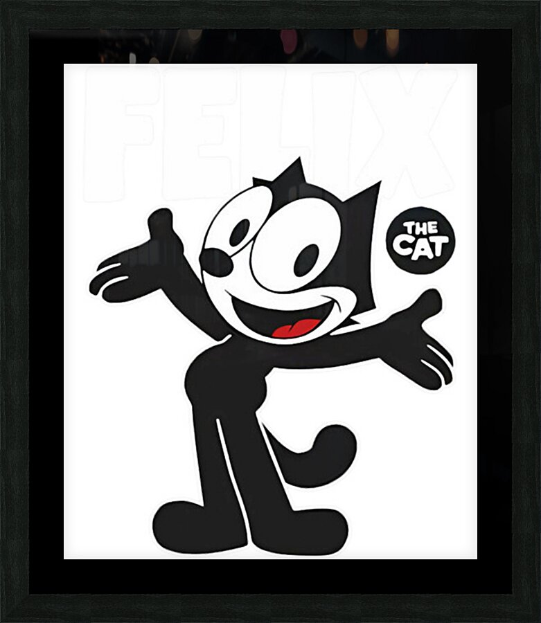 Felix the cat 9 Picture Frame print