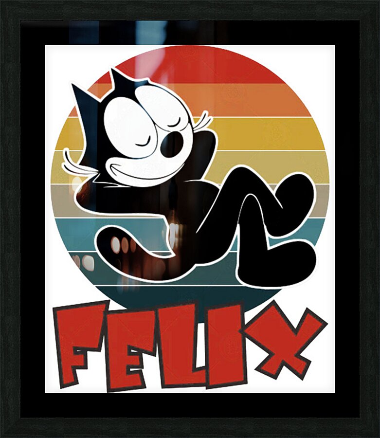 Felix the cat 38 Picture Frame print