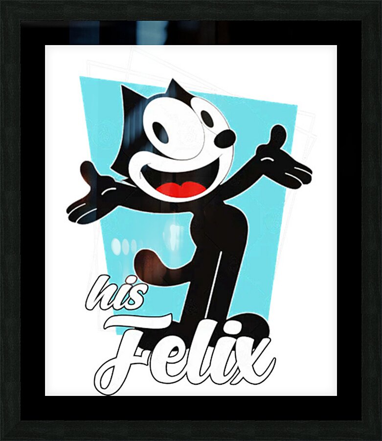 Felix the cat 4 Picture Frame print