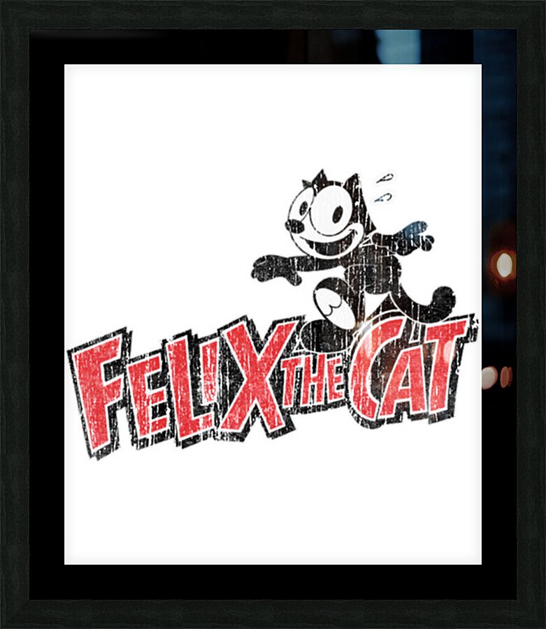 Felix the cat 5 Picture Frame print