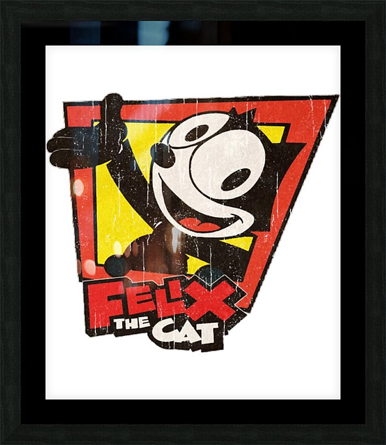 Felix the cat 24 Picture Frame print