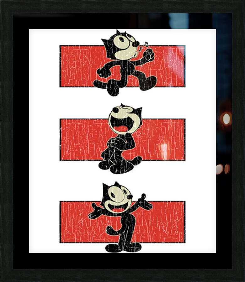 Felix the cat 28 Picture Frame print