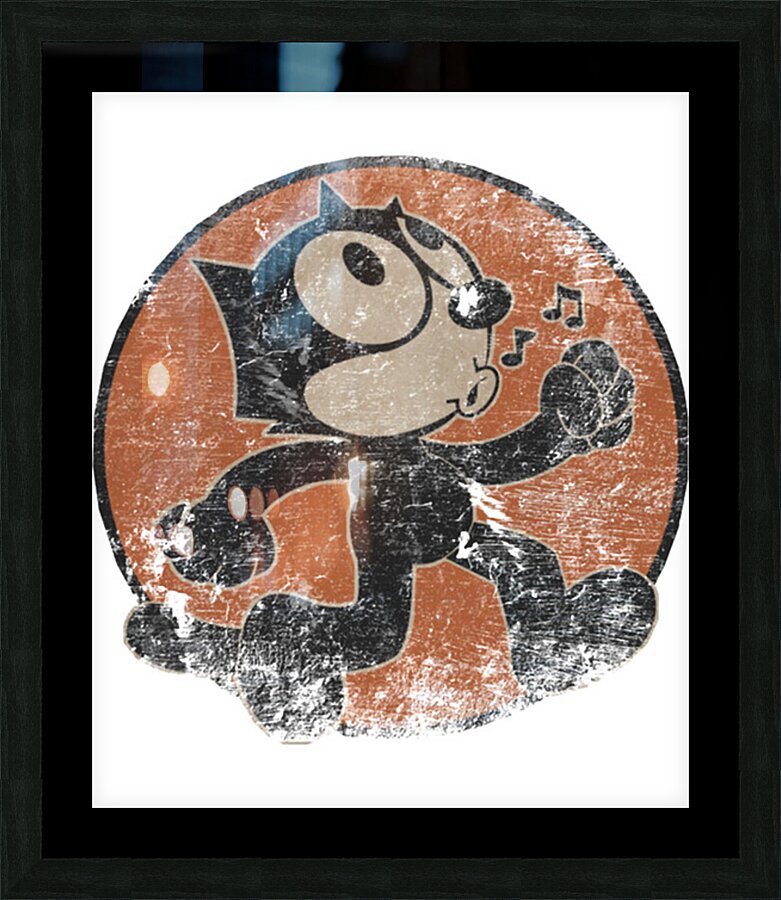 Felix the cat 32 Picture Frame print
