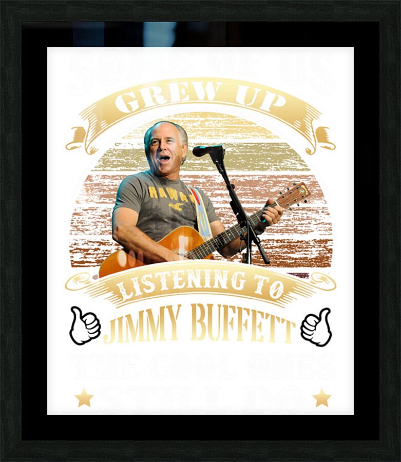 Jimmy Buffett 2 Picture Frame print
