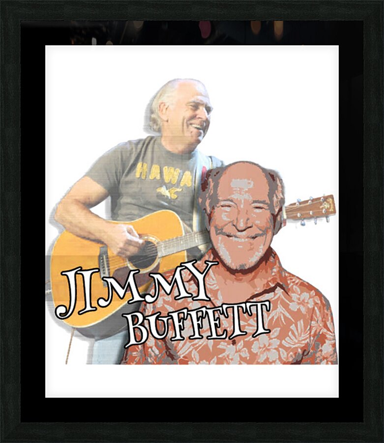 Jimmy Buffett 16 Picture Frame print