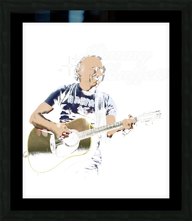 Jimmy Buffett 33 Picture Frame print