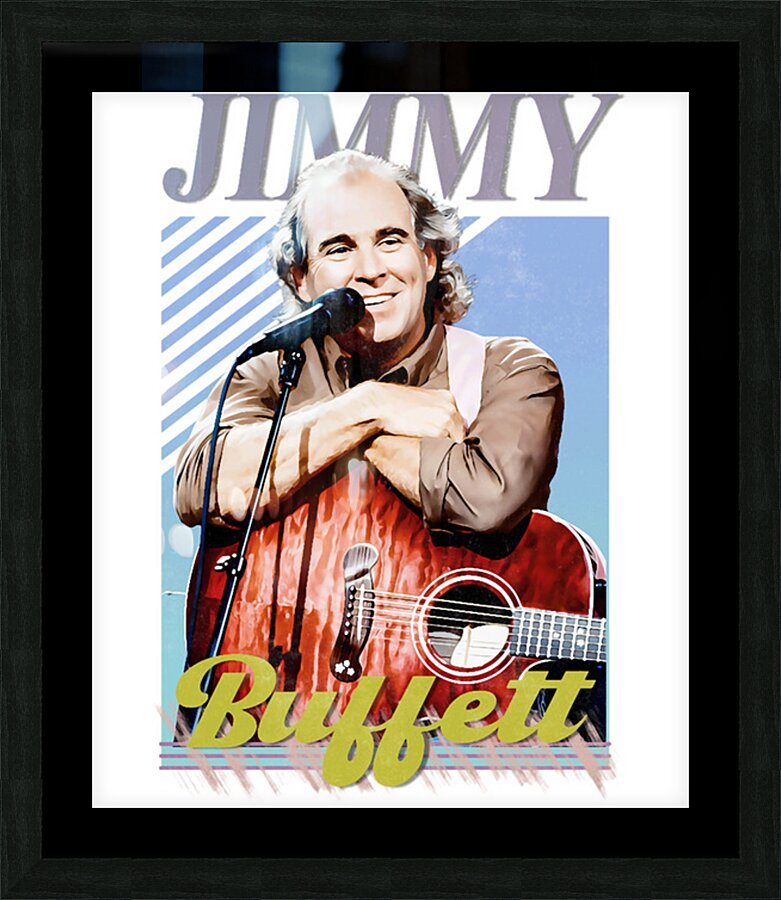 Jimmy Buffett 39 Picture Frame print