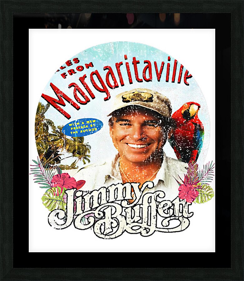Jimmy Buffett 41 Picture Frame print