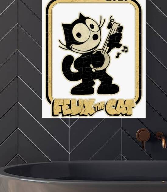 Felix the cat 30 by James B Mock