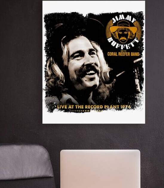 Jimmy Buffett 34 by James B Mock