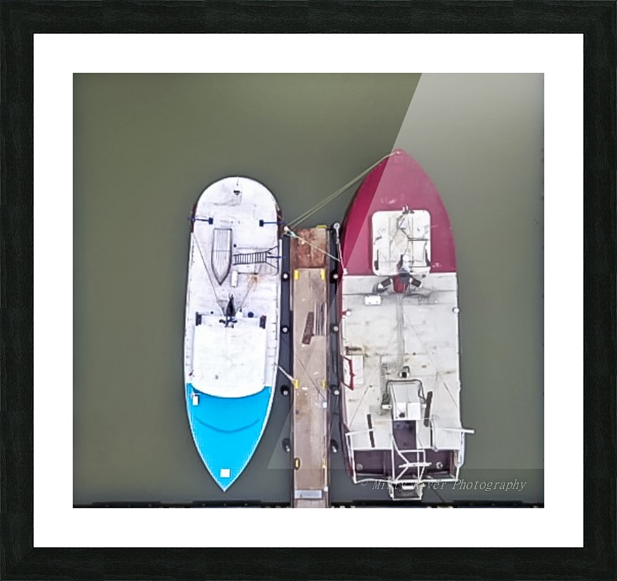 Dover boats Picture Frame print