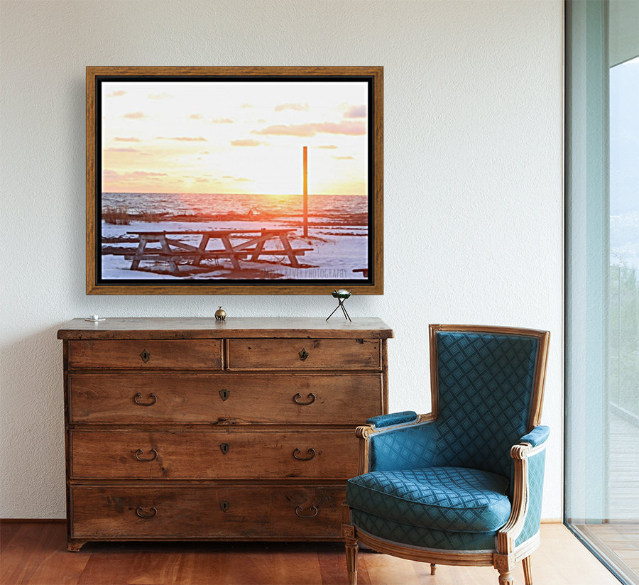 Erie Sunset Reproduction