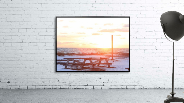 Erie Sunset Wall Preview