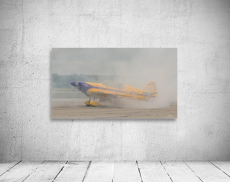 Airplane Burnout Wall Preview