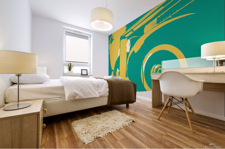 1939 PACKARD SIX C Mural print