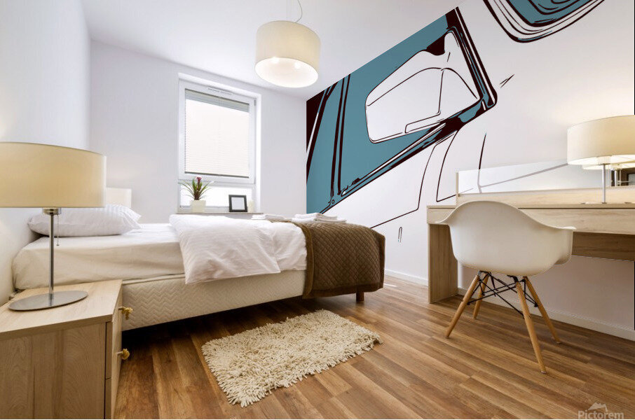 The M Beginning - 2 Mural print