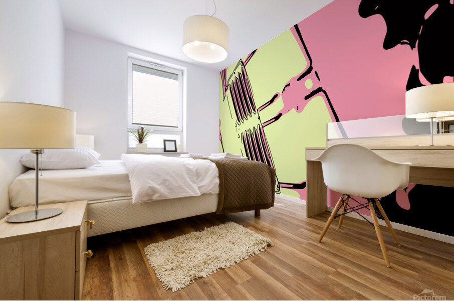 Le Mans conquerer - 3 Mural print