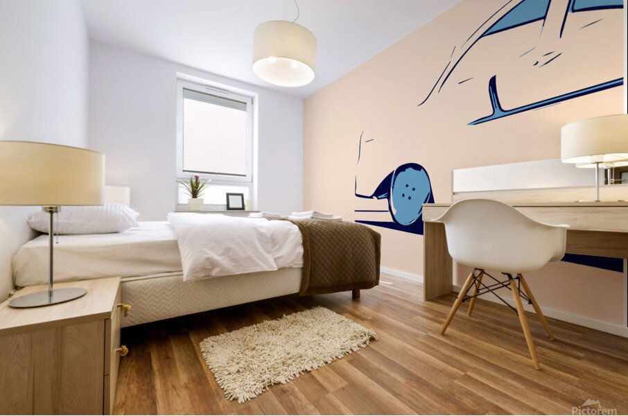 Rear Icons Mural print