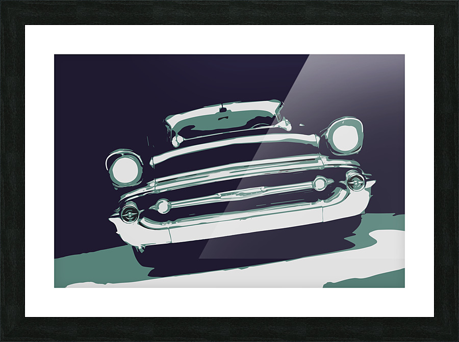 56 CHEVY 1 Picture Frame print