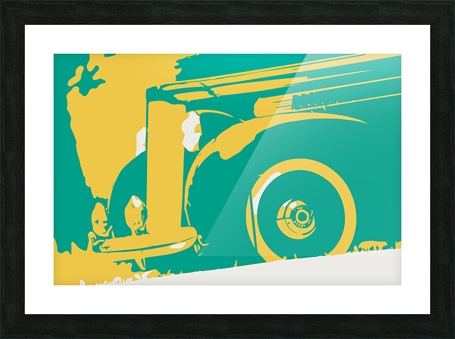 1939 PACKARD SIX C Picture Frame print