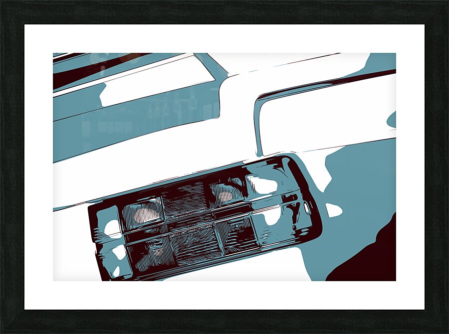 The M Beginning - 3 Picture Frame print