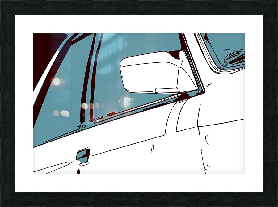 The M Beginning - 2 Picture Frame print