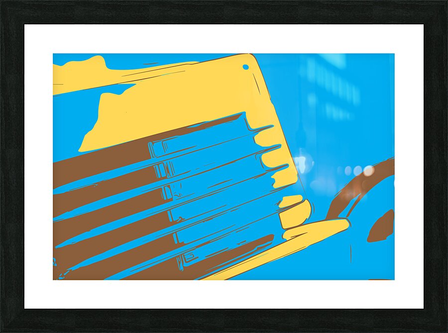 80’s Excess Picture Frame print