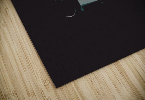 Vette Ahead Banged Knuckles Art puzzle