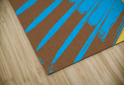 80’s Excess Banged Knuckles Art puzzle