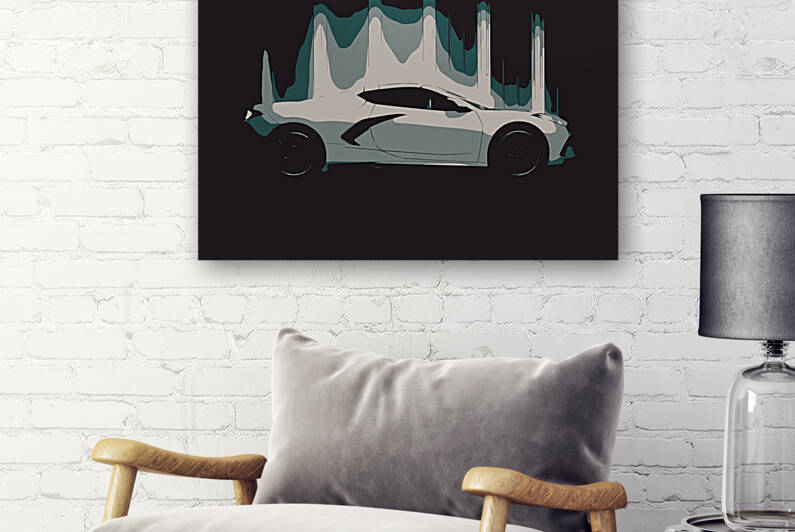Vette Ahead Reproduction