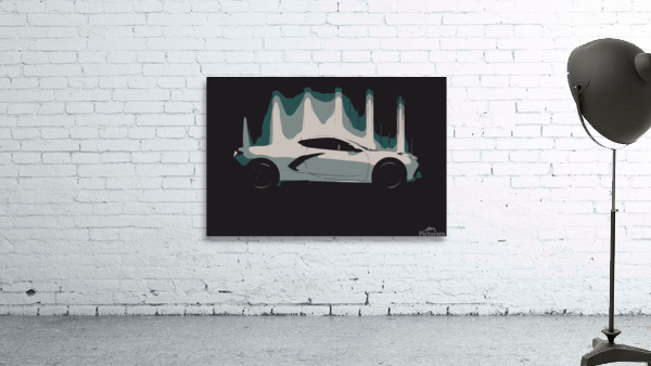 Vette Ahead Wall Preview