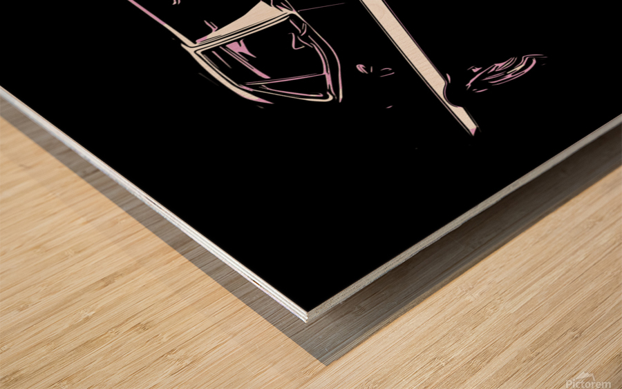 Torino’s Sketch - 2 Wood print