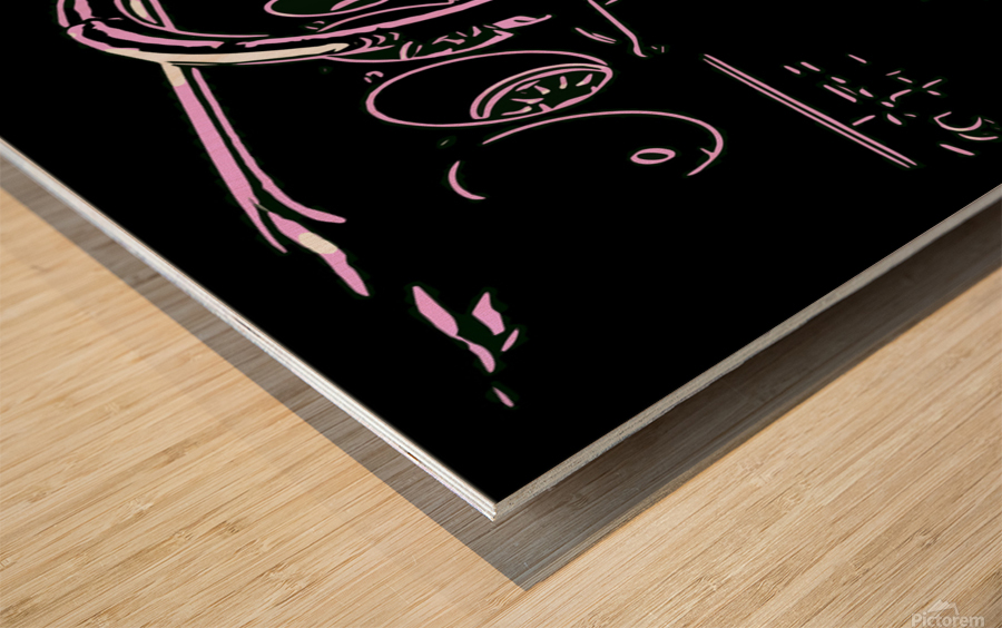 Torino’s Sketch Wood print