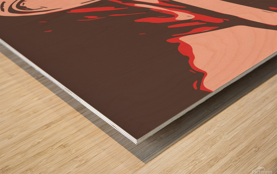 Vintage Velocity Wood print