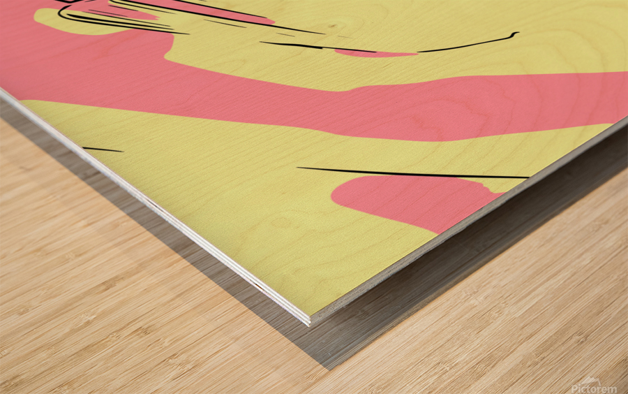 Le Mans conquerer - 4 Wood print