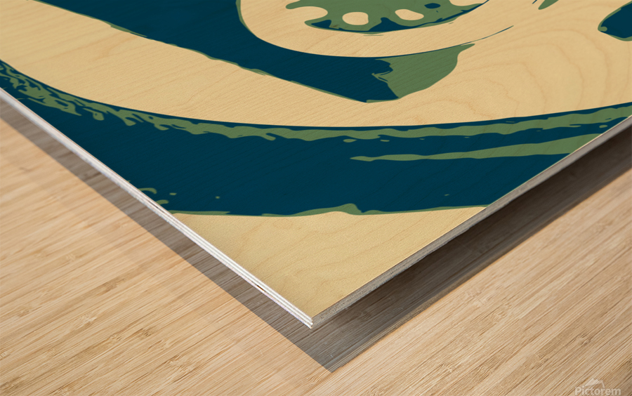 Le Mans conquerer - 2 Wood print