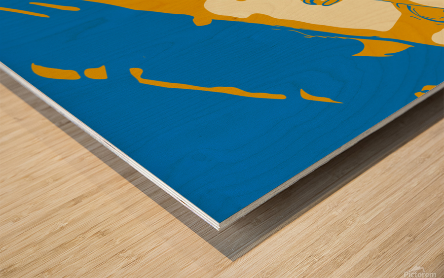 The Heart of HotRod  Wood print