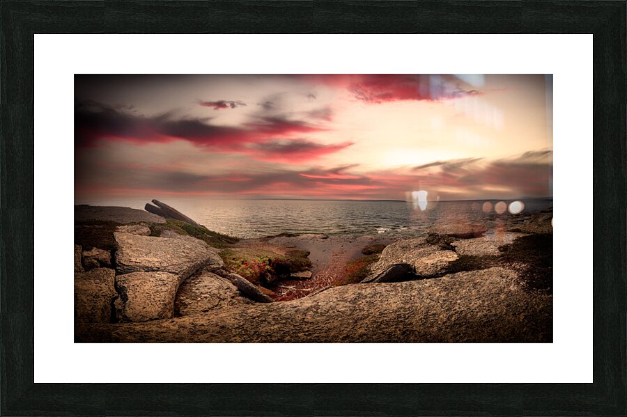 Rougeurs celestes Picture Frame print