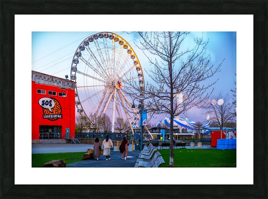 La grande roue Picture Frame print