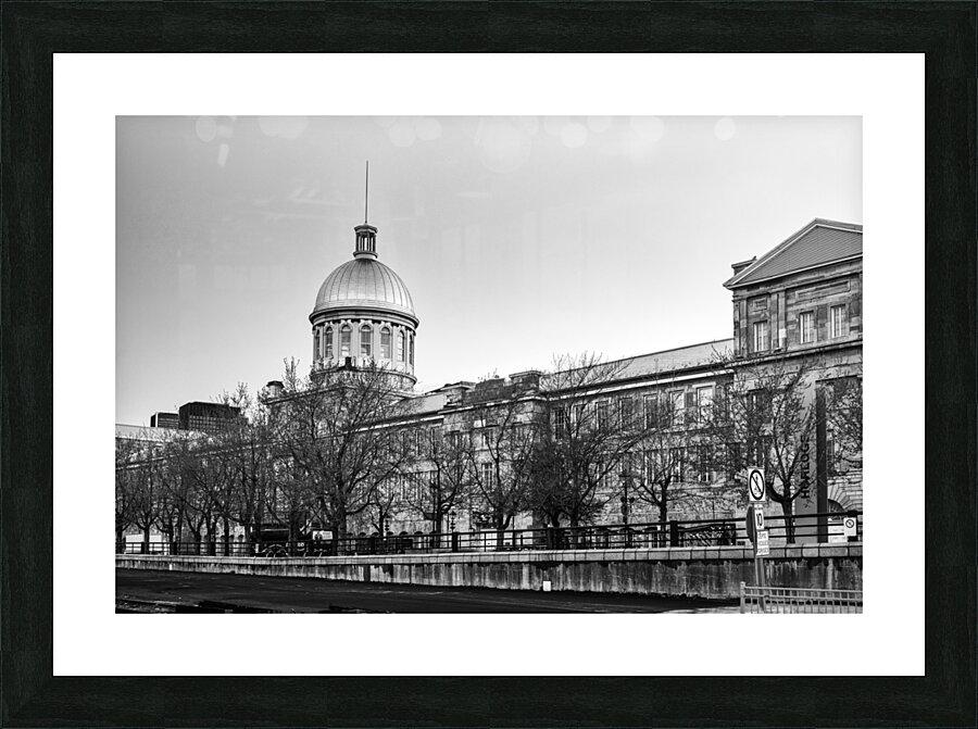 Marche Bonsecours Picture Frame print