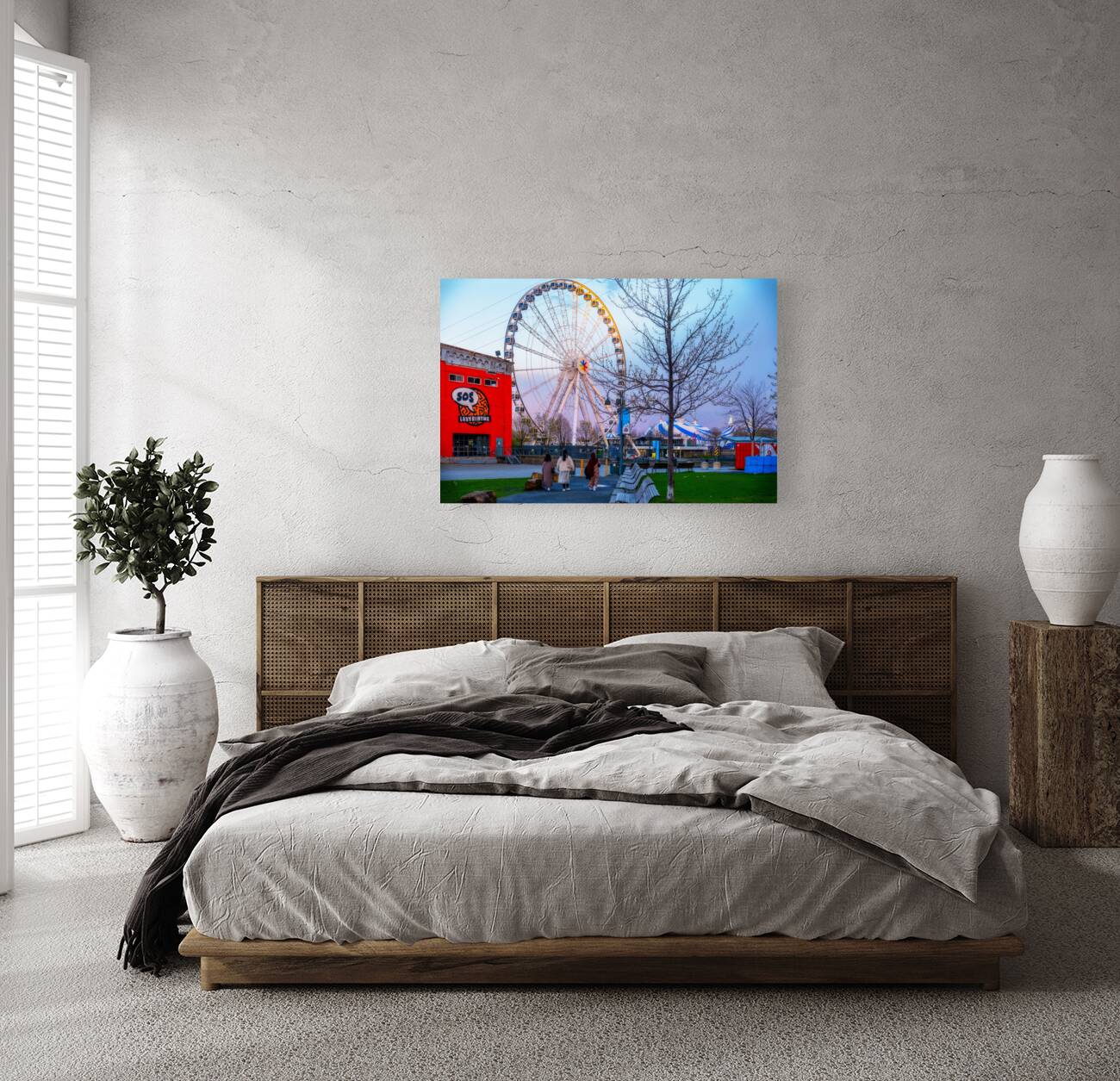 La grande roue Reproduction