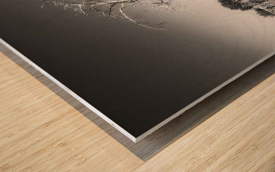 Solitaire Impression sur bois