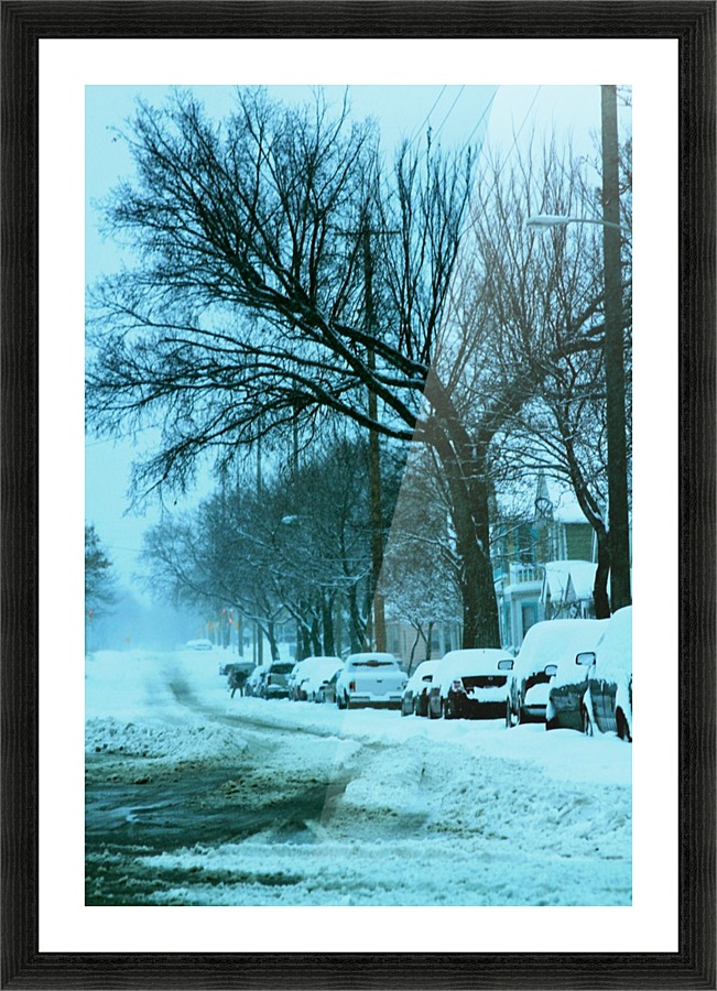 Frost Picture Frame print