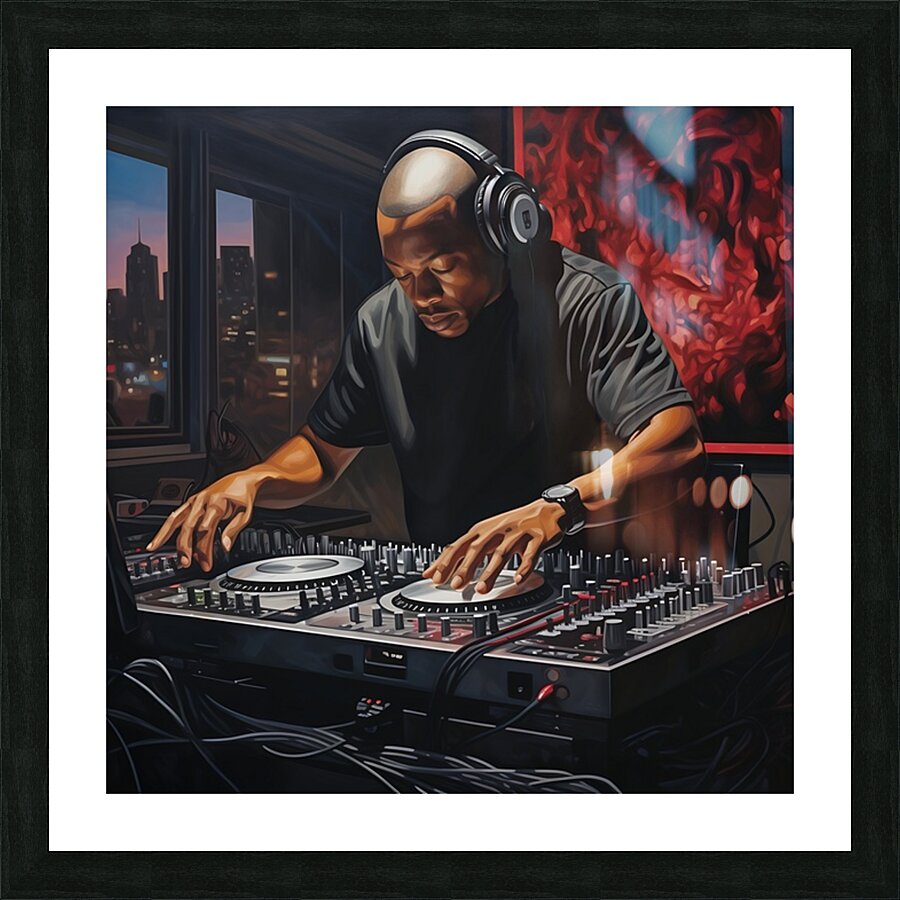 Dr Dre Art Print  Picture Frame print