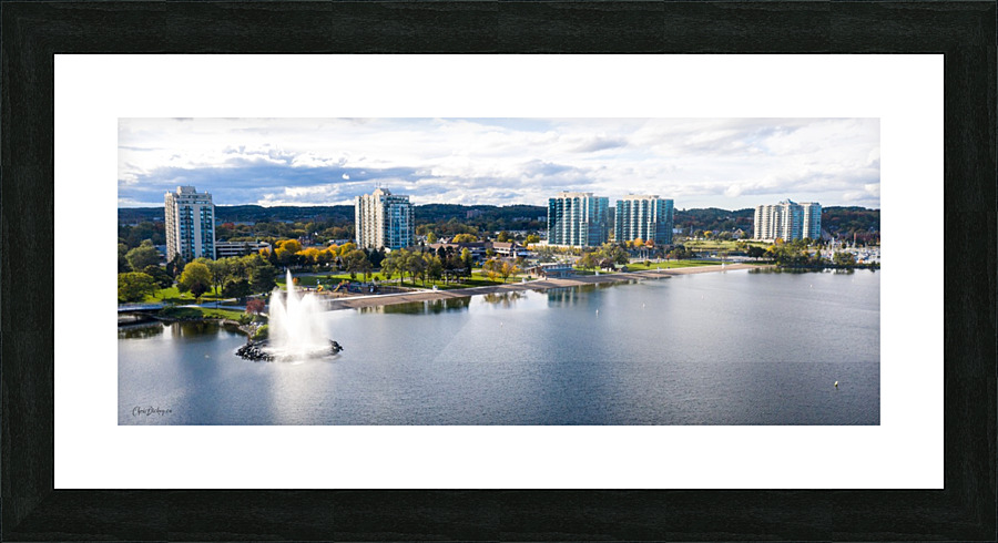 Centennial Beach Picture Frame print