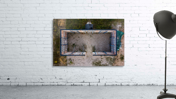 Empty Box Building Wall Preview