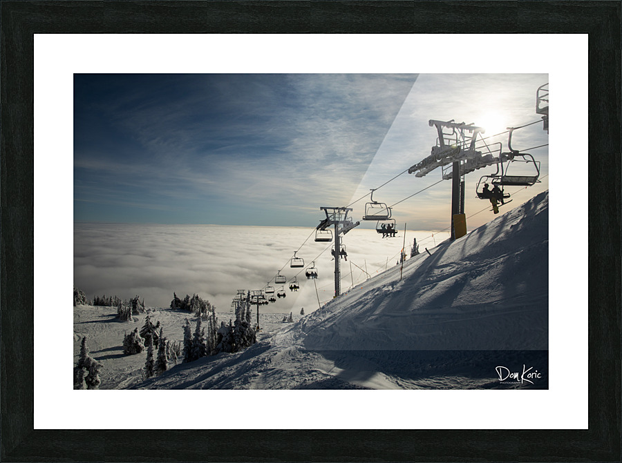 Rising Action 2 Picture Frame print